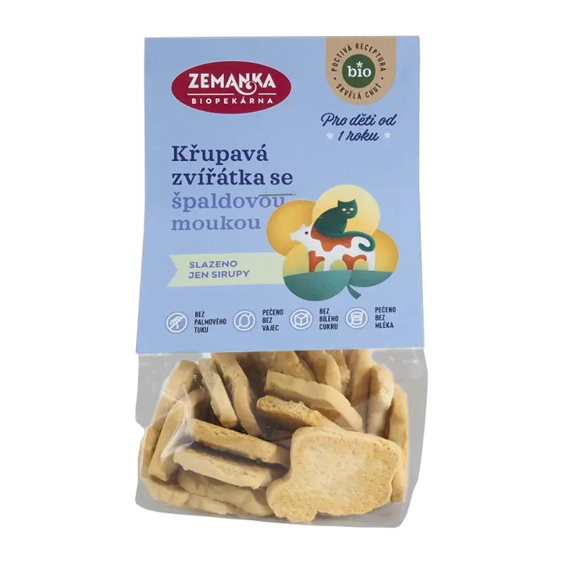 Biopekárna Zemanka Křupavá zvířátka se špaldovou moukou,
49.90 Kč