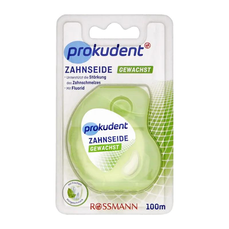 Prokudent Voskovaná zubní nit, 100 m