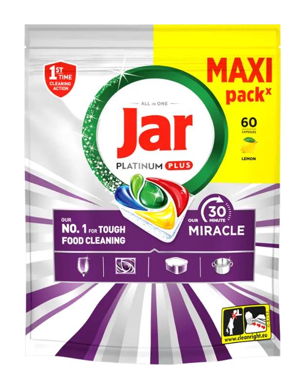 Jar Tablety do myčky Our 30 Minute Miracle Platinum Plus, 60 ks