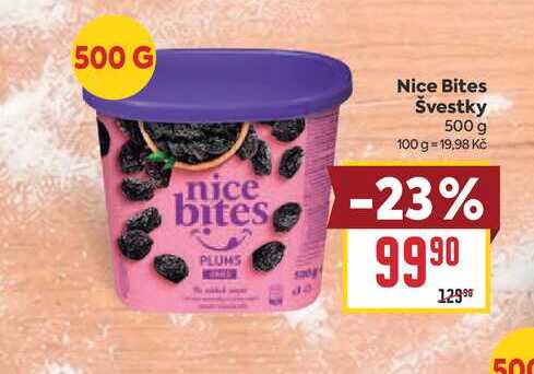 Nice Bites Švestky 500 g 
