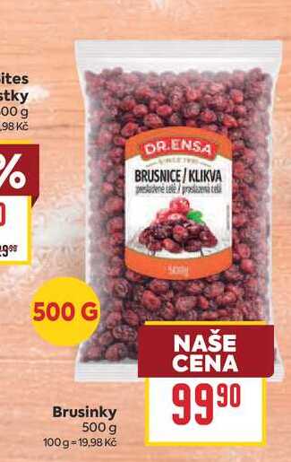 Brusinky 500 g 
