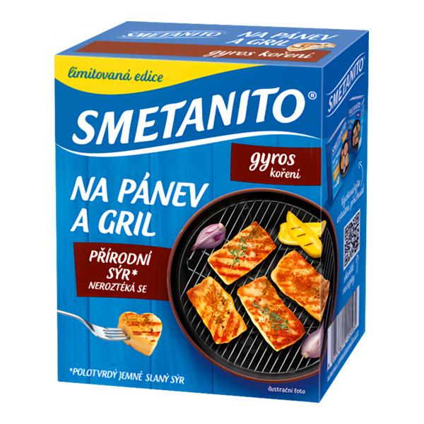 Smetanito Sýr na gril a na pánev gyros