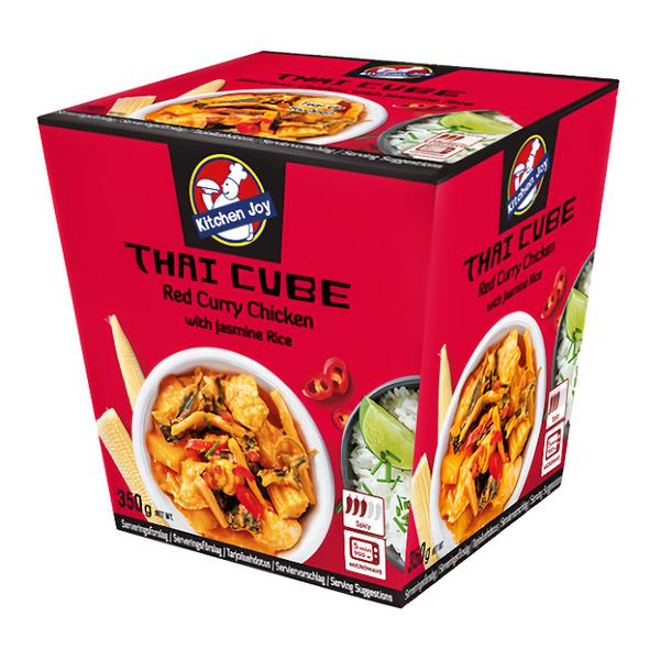 Thai Cube Red Curry s rýží