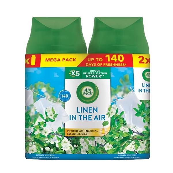 Air Wick Freshmatic Náplň do osvěžovače vzduchu – Prádlo ve vánku DUO (2x 250 ml)