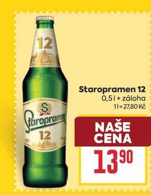 Staropramen 12 0,5l
