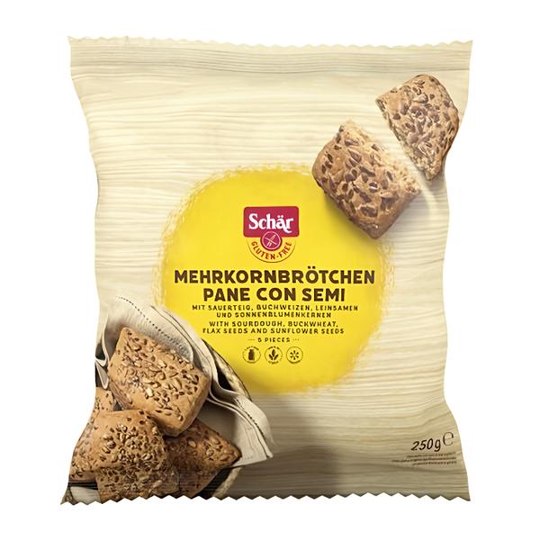 Schär Bezlepkové vícezrnné housky