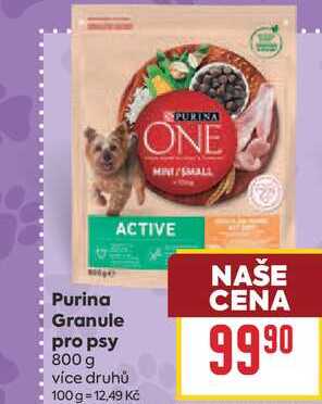 Purina Granule pro psy 800 g