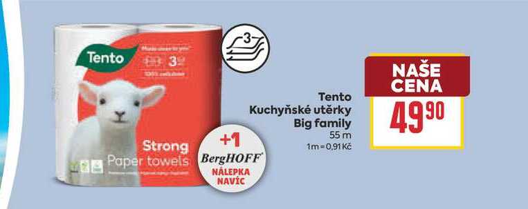 Tento Kuchyňské utěrky Big family 55 m