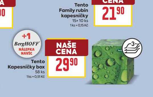 Tento Kapesníčky box 58 ks
