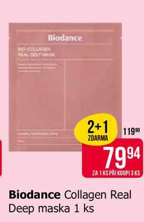 Biodance Collagen Real Deep maska 1 ks