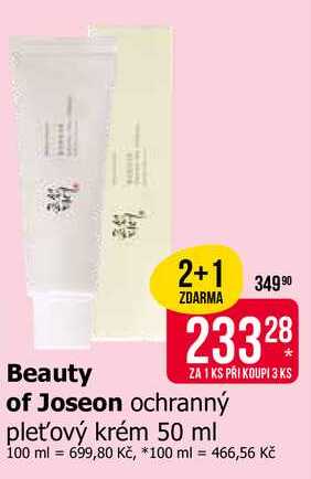 Beauty of Joseon ochranný pleťový krém 50 ml 