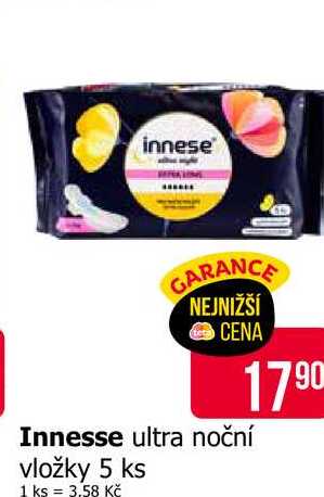 Innesse ultra noční vložky 5 ks