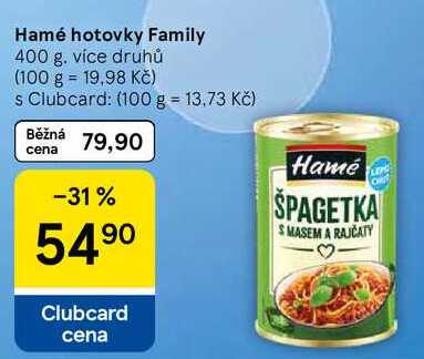 Hamé hotovky Family, 400 g