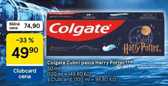 Colgate Zubní pasta Harry Potter, 50 ml