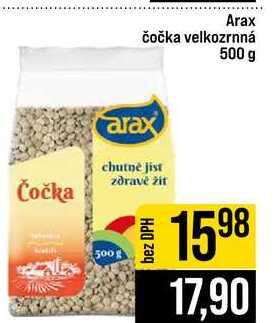 Arax čočka velkozrnná 500 g