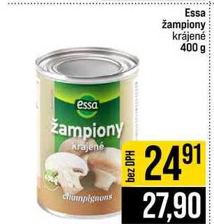 Essa žampiony krájené 400 g