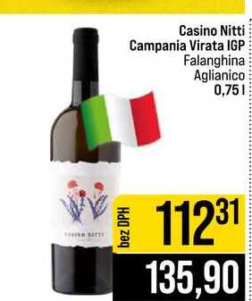 Casino Nitti Campania Virata IGP Falanghina Aglianico 0,75l