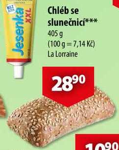 Chléb se slunečnicí, 405 g  