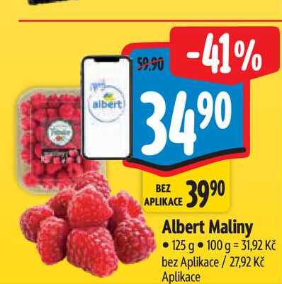   Albert Maliny 125 g 