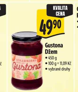   Gustona Džem 450 g 