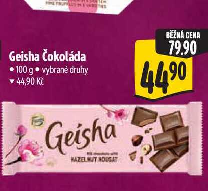 Geisha Čokoláda 100 g 