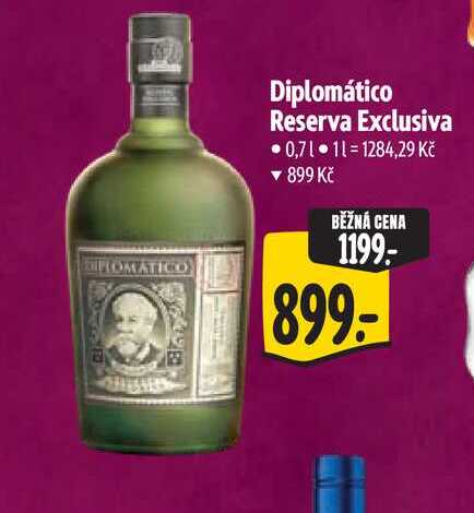 Diplomático Reserva Exclusiva 0,7 l