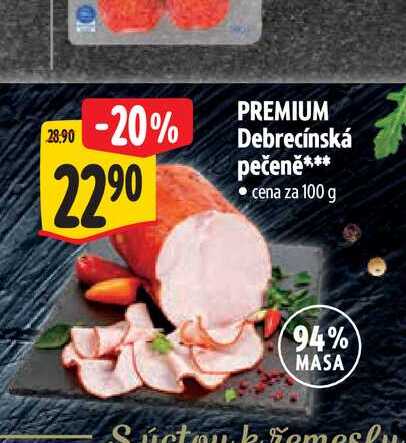 PREMIUM Debrecínská pečeně 100 g