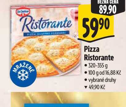   Pizza Ristorante 320-355 g 