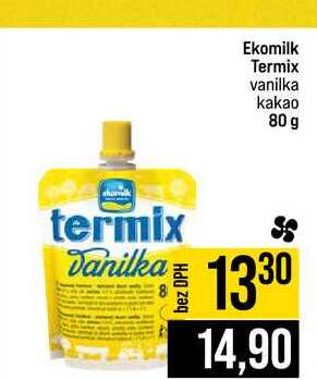 Ekomilk Termix vanilka kakao 80 g