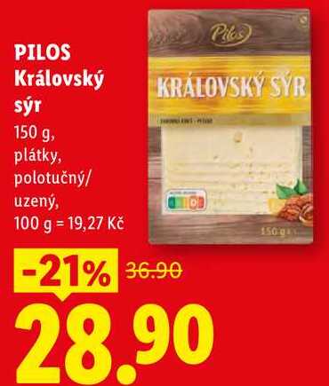 Pilos PILOS Královský sýr, 150 g