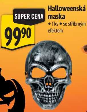 Halloweenská maska  