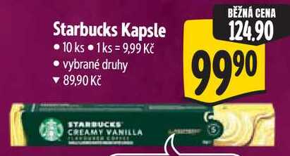 Starbucks Kapsle, 10 ks