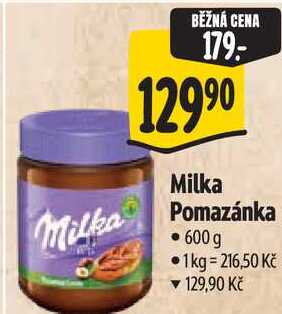 Milka Pomazánka, 600 g