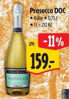 Prosecco DOC, 0,75 l