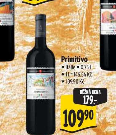 Primitivo  0,75 l