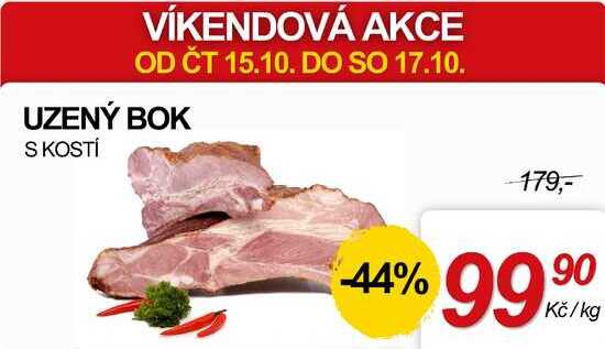 UZENÝ BOK S KOSTÍ, 1 kg