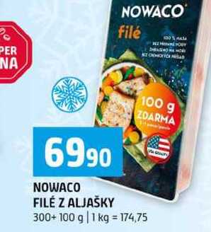 NOWACO FILÉ Z ALJAŠKY 300+ 100 g