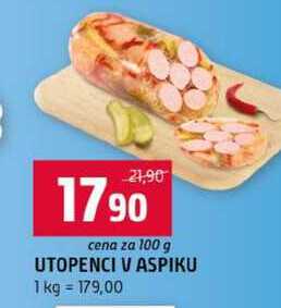 UTOPENCI V ASPIKU 100g
