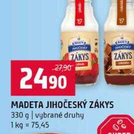 MADETA JIHOČESKÝ ZÁKYS 330 g vybrané druhy 