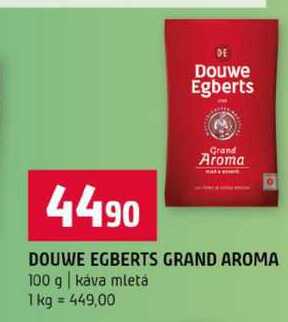 DOUWE EGBERTS GRAND AROMA 100 g káva mleta 