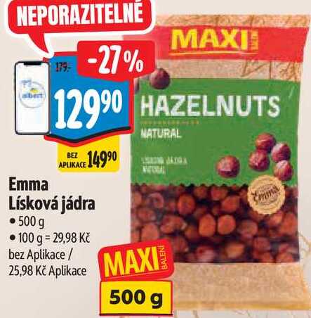 Emma Lísková jádra, 500 g