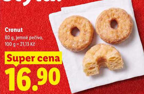 Cronut, 80 g, jemné pečivo