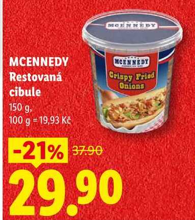 MCENNEDY Restovaná cibule, 150 g