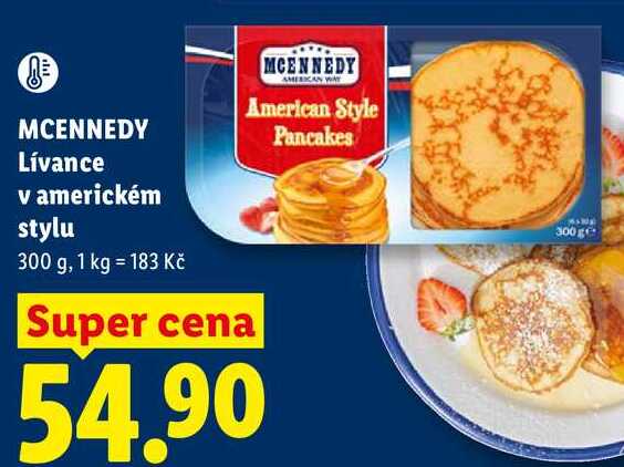 MCENNEDY Lívance v americkém stylu, 300 g