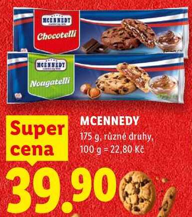 MCENNEDY 175 g, různé druhy