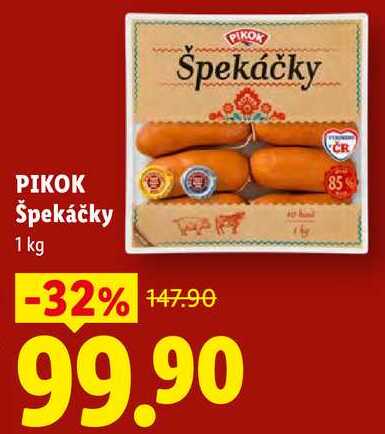 PIKOK Špekáčky, 1 kg
