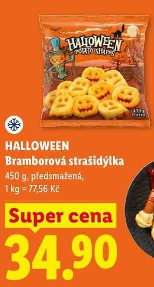 HALLOWEEN Bramborová strašidýlka, 450 g, předsmažená