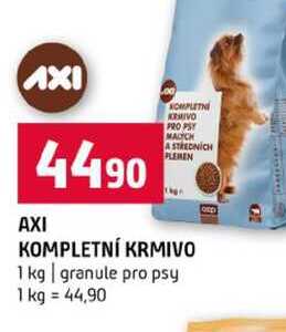 AXI KOMPLETNI KRMIVO 1 kg granule pro psy