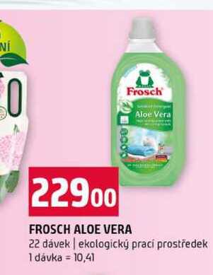 FROSCH ALOE VERA 22 dávek ekologický prací prostředek