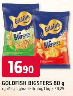 GOLDFISH BIGSTERS 80 g